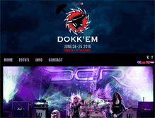 Tablet Screenshot of dokkemopenair.eu